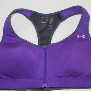Under Armour Front Zip Sports Bra